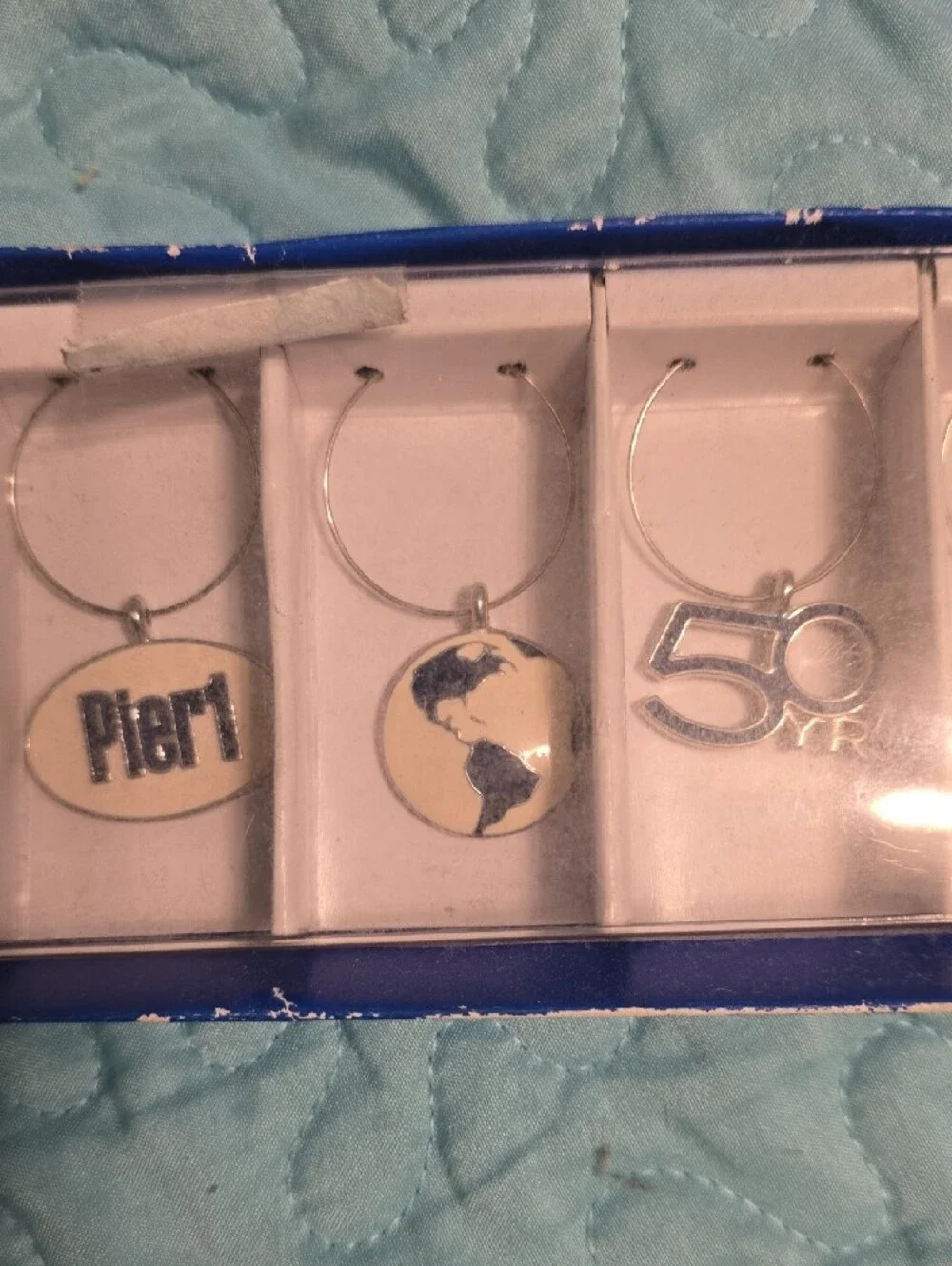 Pier 1 50th Anniversary Wine Glass Charms